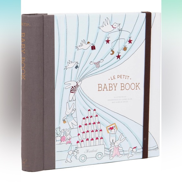 Le Petit Baby Book ~ keepsake album/journal from pregnancy to baby’s first year - Picture 1 of 5